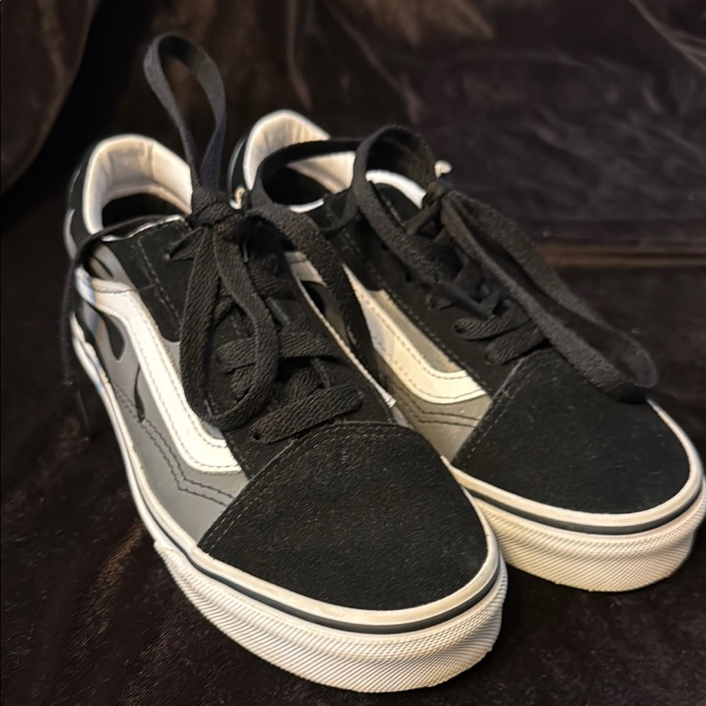 Black and White Sneakers